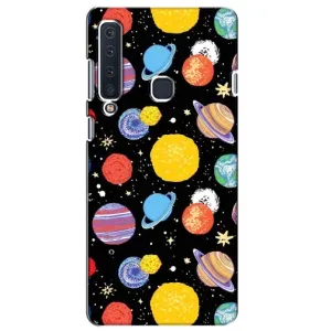 Космічні Чохли для Самсунґ А9 2018 (VPrint) (Намальовані планети)