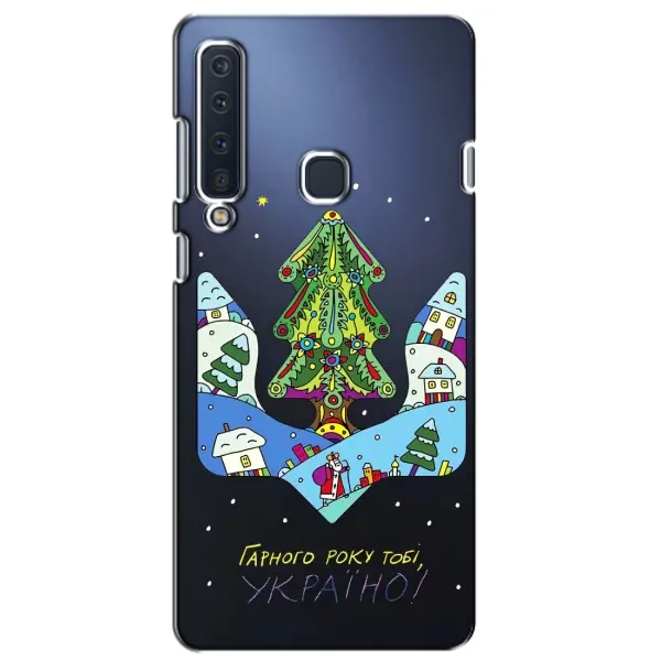 Чехол с принтом «Рождественский герб» для Samsung Galaxy A9 2018 (A920)