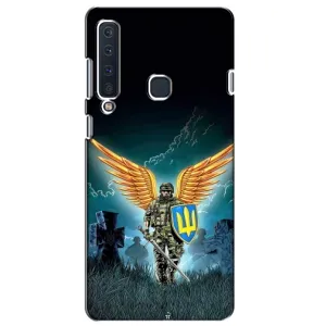 Чехлы с картинкой ЗСУ для Samsung Galaxy A9 2018, A920 (AlphaPrint) (Солдат ЗСУ)