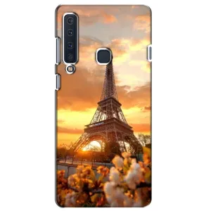 Чохол Ейфелева Вежа Samsung Galaxy A9 2018, A920 - (AlphaPrint) (Сонячня вежа)