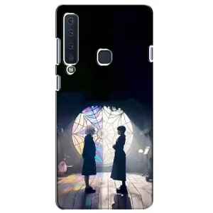 Чехлы Венсдей на Samsung Galaxy A9 2018, A920 Уэнсдей (AlphaPrint) (Уэнздей и Инид)