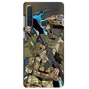 Чехлы с картинкой ЗСУ для Samsung Galaxy A9 2018, A920 (AlphaPrint) (Воин ВСУ)