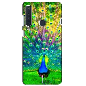Чохол з пташками на Samsung Galaxy A9 2018, A920 (VPrint) (Яскравий Павлин)