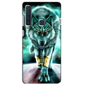 Защитные чехлы для Самсунг А9 2018 (AlphaPrint) (ХИТ продаж) ВОЛК