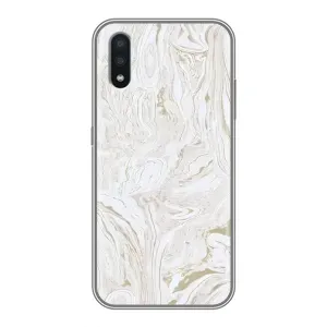 Мраморний чехол на Samsung Galaxy A01 Core (VPrint) (Білий мрамор)