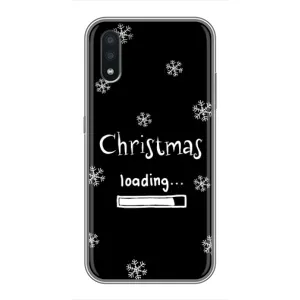 Різдвяні, Святкові Чохли для Самсунг Галаксі А01 Кор (Christmas loading)
