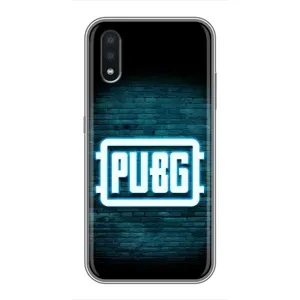 Чехол PUBG для Самсунг А01 Кор (AlphaPrint) (Лого PUBG)