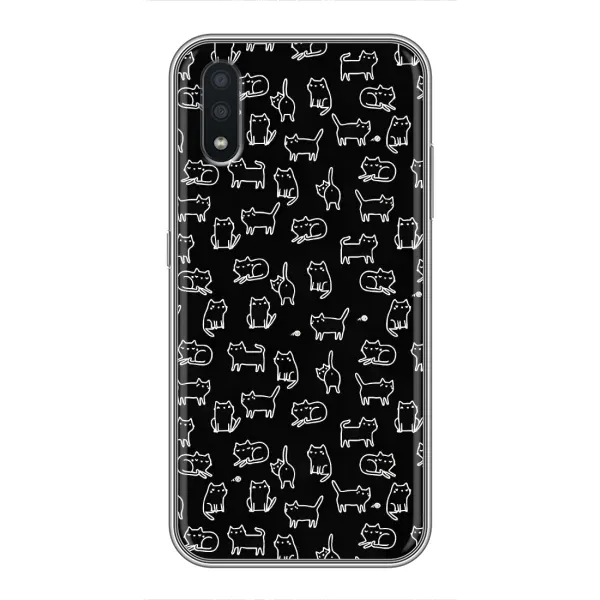 Чохол з принтом «Маленькі котики» для Samsung Galaxy A01 Core