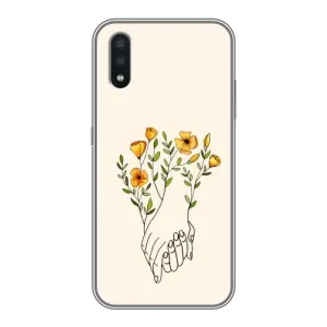 Чехлы для любимой на Самсунг Галаксі А01 Кор (VPrint) (Руки любві)