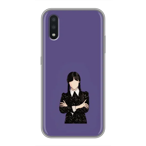 Чехол с принтом «Уэнздей в черном» для Samsung Galaxy A01 Core Чехол с принтом «Уэнздей в черном» для Samsung Galaxy A01 Core
