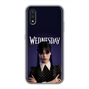 Чехлы Венсдей на Samsung Galaxy A01 Core Уэнсдей (AlphaPrint) (Wednesday)