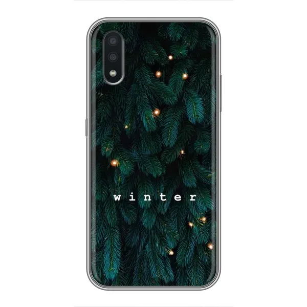 Чехол с принтом «Winter» для Samsung Galaxy A01 Core