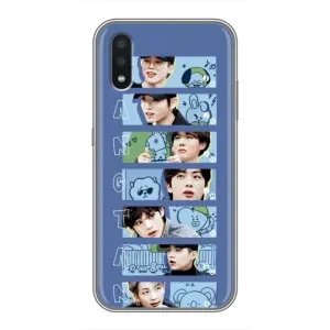 Чехлы BTS для Samsung Galaxy A01 (AlphaPrint) (Bangtan)