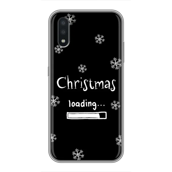 Чехол с принтом «Christmas loading» для Samsung Galaxy A01 Чехол с принтом «Christmas loading» для Samsung Galaxy A01