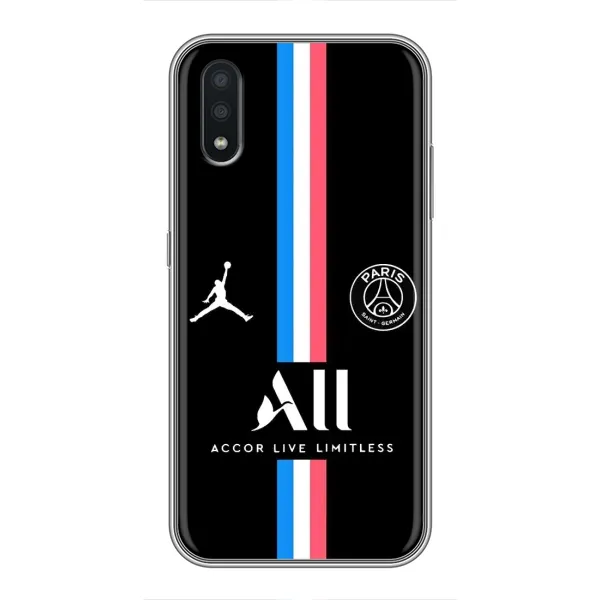 Чехол с принтом «футболка ПСЖ» для Samsung Galaxy A01