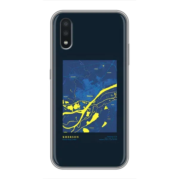 Чохол з принтом «Херсон» для Samsung Galaxy A01