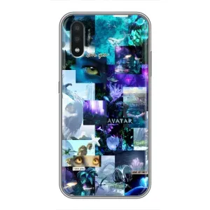 Чохли з фільму АВАТАР для Samsung Galaxy A01 (AlphaPrint) (колаж Аватар)