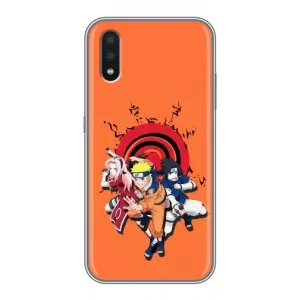 Naruto Anime Чохли для Самсунг Галаксі А01 (AlphaPrint) (команда Наруто)