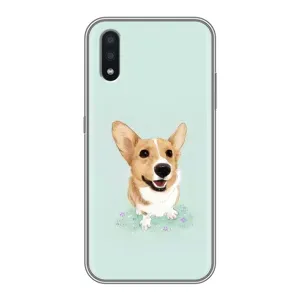 Чехлы с собаками для Samsung Galaxy A01 (VPrint) (Корги)