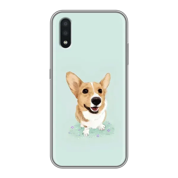Чехол с принтом «Корги» для Samsung Galaxy A01 Чехол с принтом «Корги» для Samsung Galaxy A01