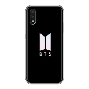 Чехлы BTS для Samsung Galaxy A01 (AlphaPrint) (Лого BTS)