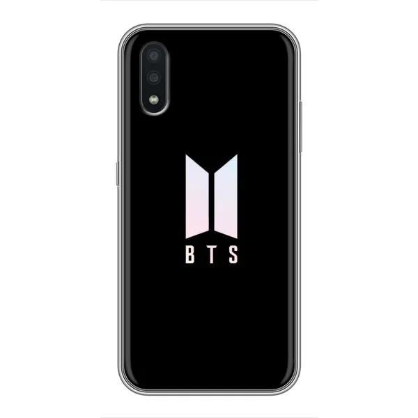 Чехол с принтом «Лого BTS» для Samsung Galaxy A01