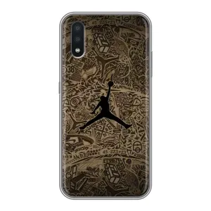 Чехлы для Samsung Galaxy A01 - с картинкой JORDAN (AlphaPrint)