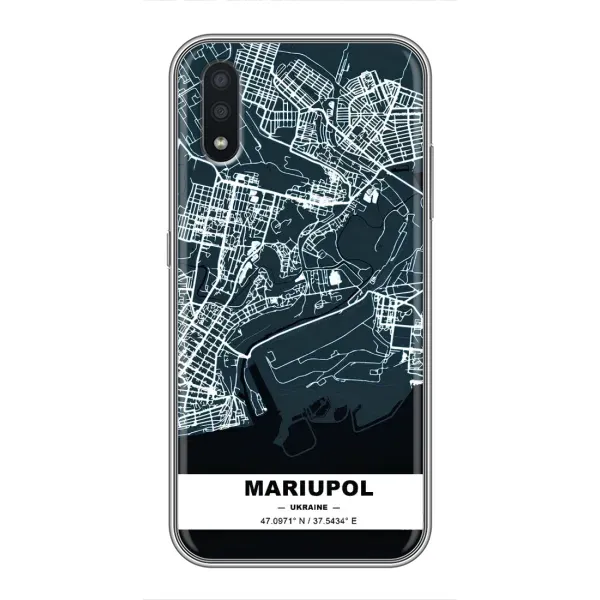 Чохол з принтом «Маріуполь» для Samsung Galaxy A01
