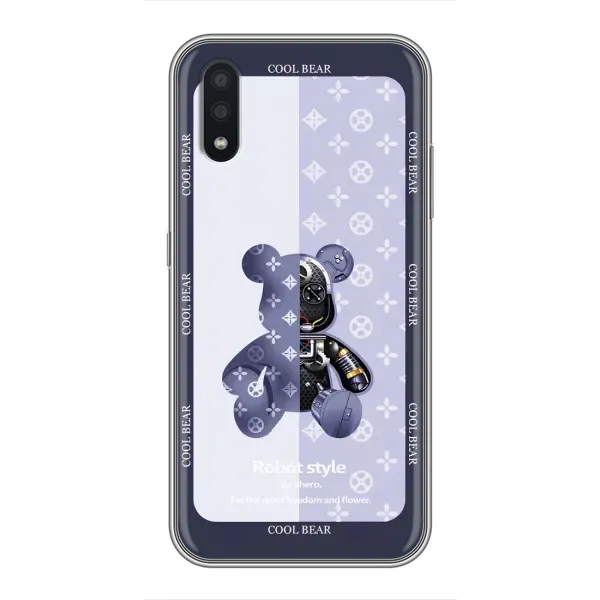 Чехол с принтом «Медвежонок LV» для Samsung Galaxy A01