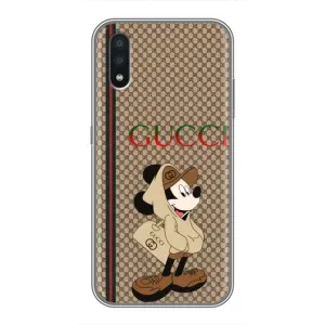 Чехлы ГУЧЧИ для Самсунг А01 (AlphaPrint) (Mickey GUCCI)