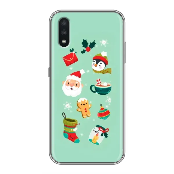 Чехол с принтом «Настроение НГ» для Samsung Galaxy A01 Чехол с принтом «Настроение НГ» для Samsung Galaxy A01