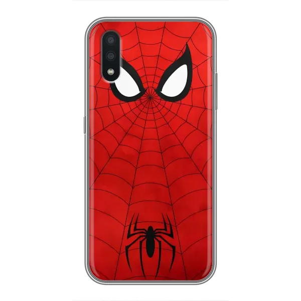 Чехол с принтом «Паук (Марвел)» для Samsung Galaxy A01