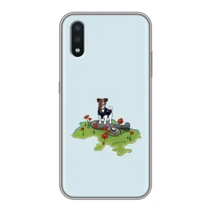 Чехлы с картинкой собаки Патрон для Samsung Galaxy A01 (AlphaPrint) (Сапер Пес)