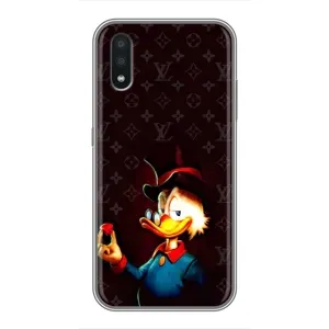 Чехли для Samsung Galaxy A01 - Скрудж МакДак Louis Vuitton (PREMIUMPrint) (Скрудж з ботліантом)