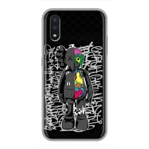Чохли для Samsung Galaxy A01 - Bearbrick Louis Vuitton (PREMIUMPrint) (Стиль Bearbrick)