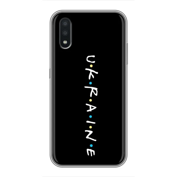Чехол с принтом «UKRAINE» для Samsung Galaxy A01
