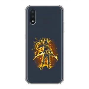 Naruto Anime Чохли для Самсунг Галаксі А01 (AlphaPrint) (золотий Наруто)
