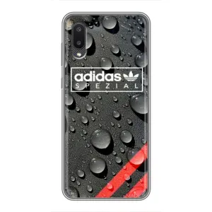 Чехлы Адидас для Samsung Galaxy A02 (AlphaPrint) (Адидас принт)