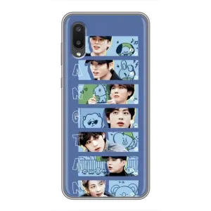 Чохли BTS для Samsung Galaxy A02 (AlphaPrint) (Bangtan)