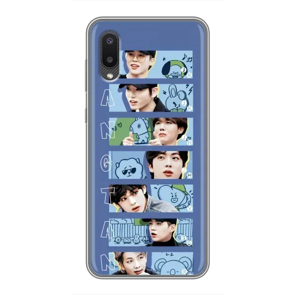 Чохол з принтом «Bangtan» для Samsung Galaxy A02