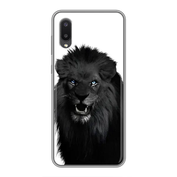 Чохол з принтом «Чорний ЛЕВ» для Samsung Galaxy A02 Чохол з принтом «Чорний ЛЕВ» для Samsung Galaxy A02