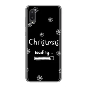 Рождественские, Праздничные Чехлы для Самсунг А02 (2021) (Christmas loading)