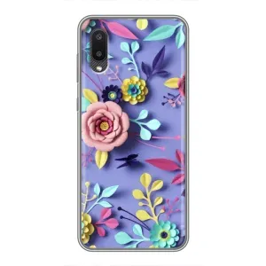 Чохли з квітами для Samsung Galaxy A02 (VPrint) (Дизайн квітів)