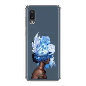 Чехлы (ART) Цветы на Samsung Galaxy A02 (VPrint) (Квіти на голові)