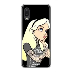 Чохол з друком для Samsung Galaxy A02 - (Мода) (AlphaPrint) (Дівчина в тату)