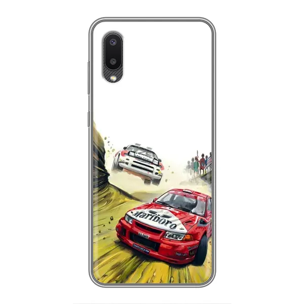 Чехол с принтом «Гоночные Тачки» для Samsung Galaxy A02