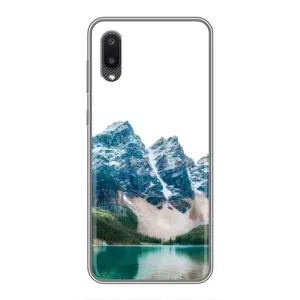 Силіконовий чохол з КАРТИНКАМИ літо для Samsung Galaxy A02 (AlphaPrint) (Гори)