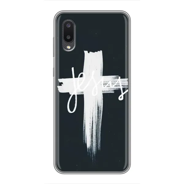 Чехол с принтом «Иисус» для Samsung Galaxy A02