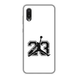 Чехлы для Samsung Galaxy A02 - с картинкой JORDAN (AlphaPrint) (Jordan 23)