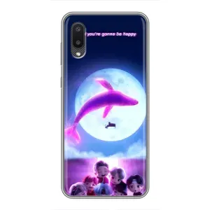 Чохли BTS для Samsung Galaxy A02 (AlphaPrint) (КИТ BTS)